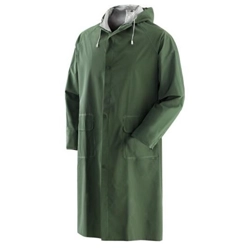 vendita online Cappotto impermeabile verde art.462049 Giacche e gilet da lavoro Greenbay